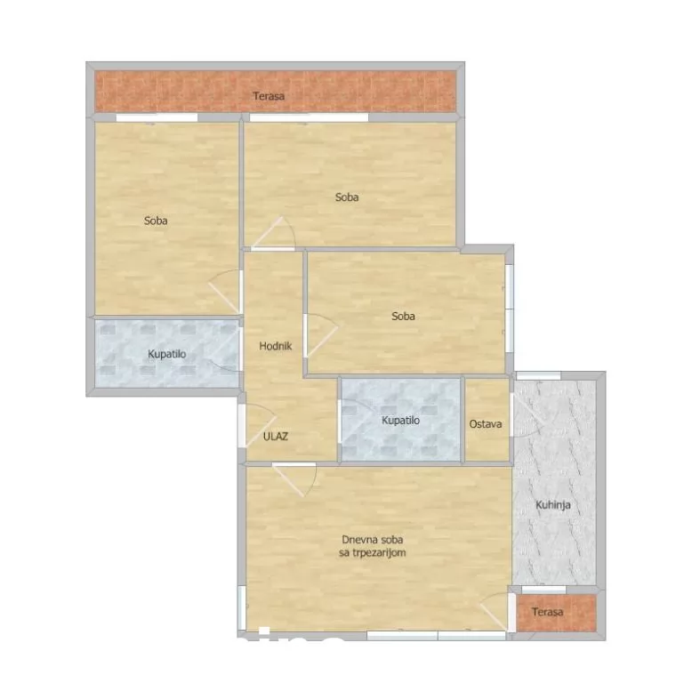 Stan,SREMSKA KAMENICA,TATARSKO BRDO,kv: 98.00, € 290000, ID: 1097931 14