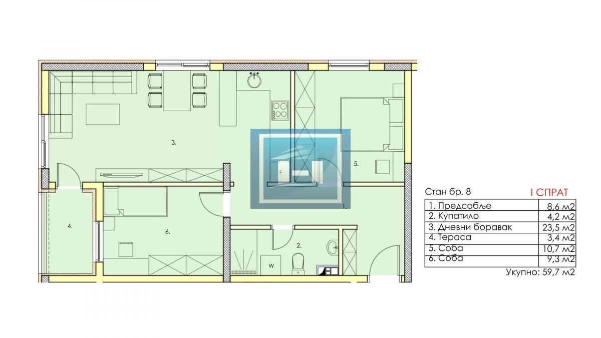 NOVI STANOVI – MODERNA GRADNJA, MIRNA LOKACIJA, POUZDAN INVESTITOR 1