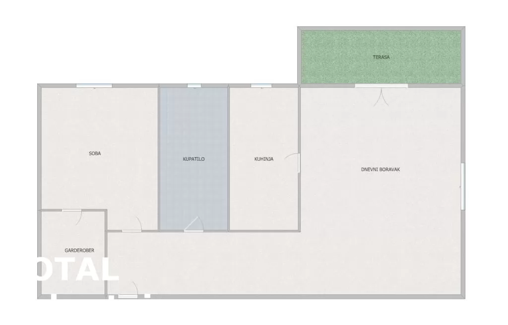 Stan,NOVI SAD,TELEP,kv: 49.00, € 136000, ID: 1100609 14