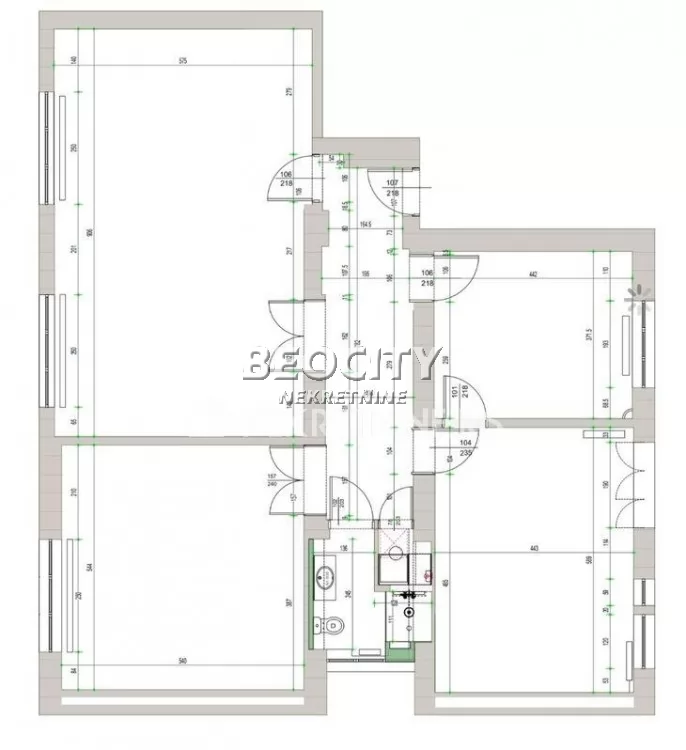četvorosoban stan, 135 m2, Vukov spomenik, Vojvode Bogdana ID: 124760 13