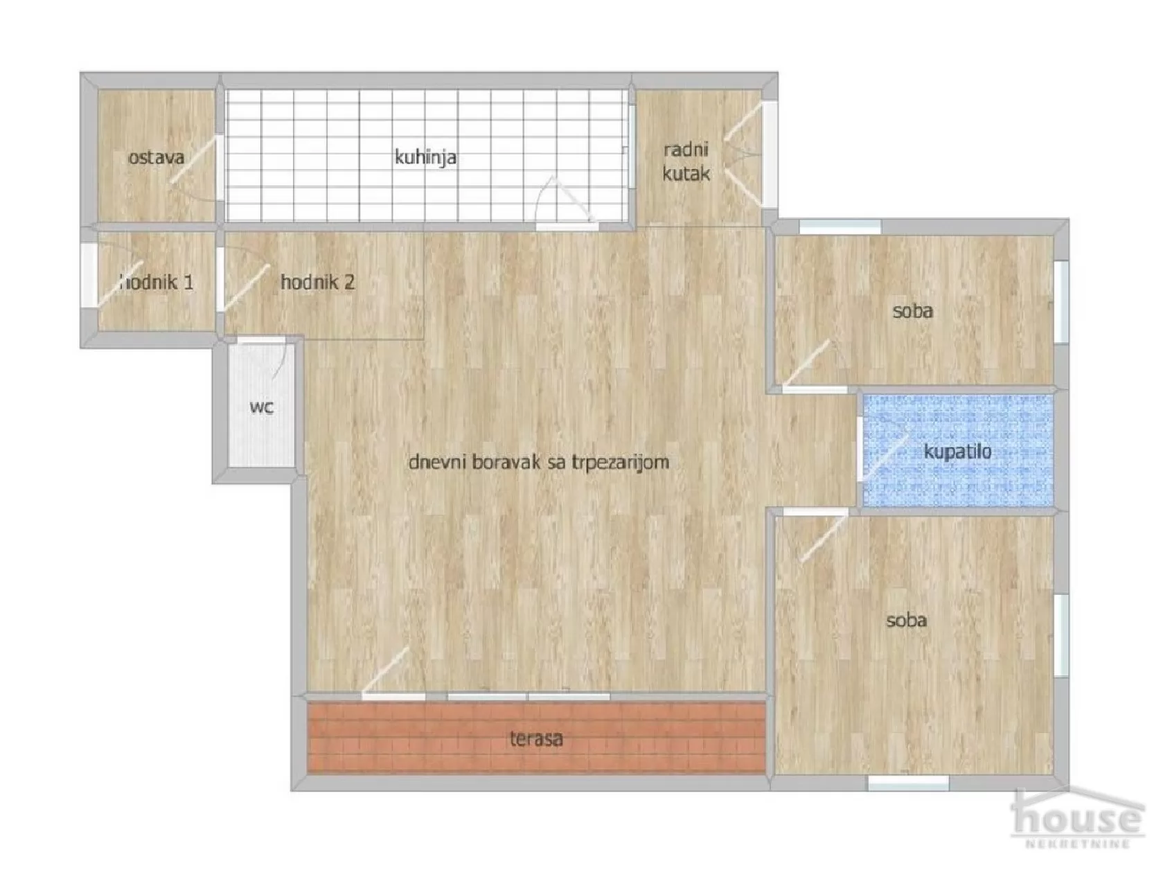 Stan,NOVI SAD,LIMAN 4,kv: 78.00, € 187200, ID: 1100233 20