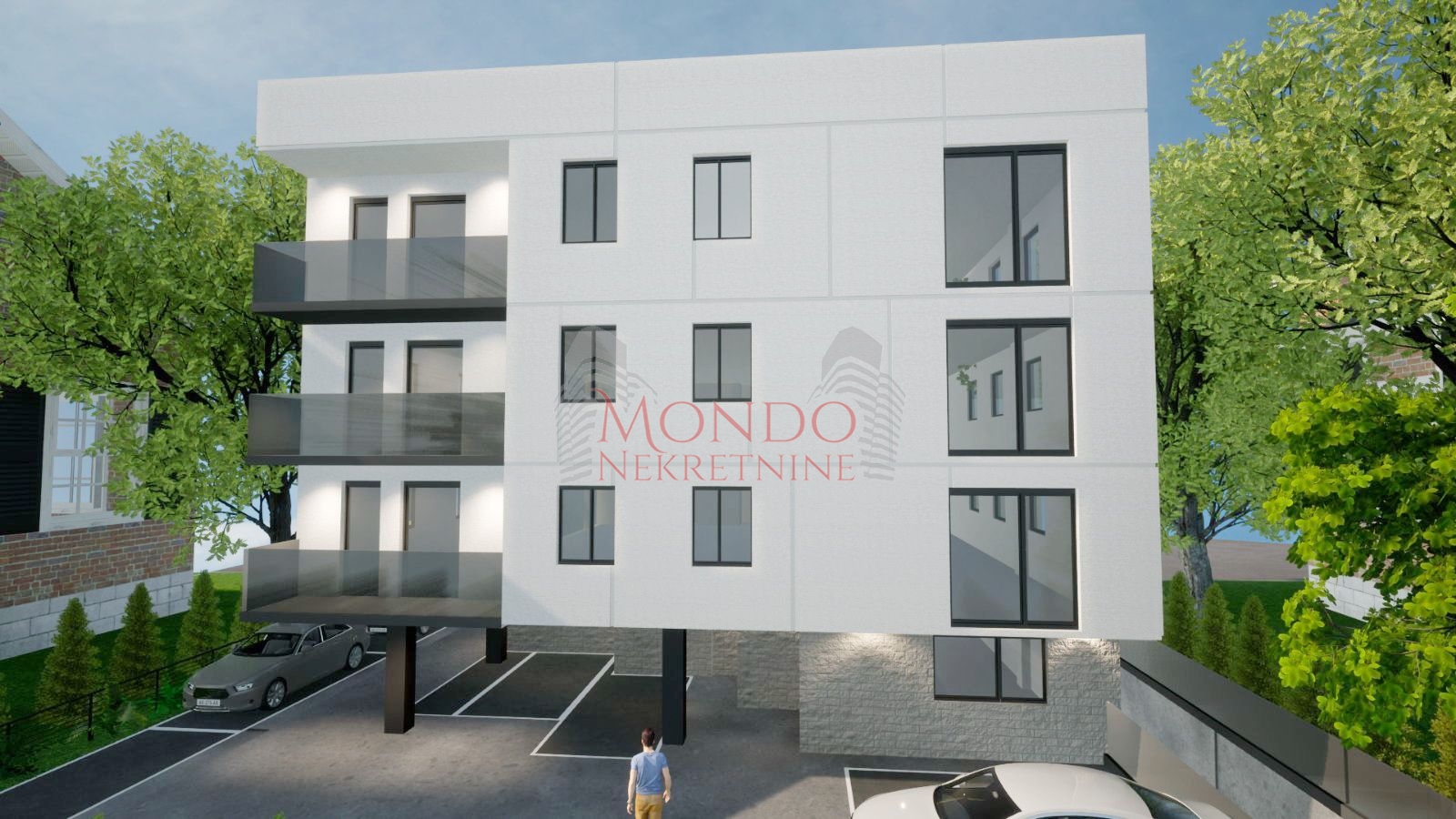 Dvoiposoban stan u novoj zgradi u blizini restorana Paris lux 5