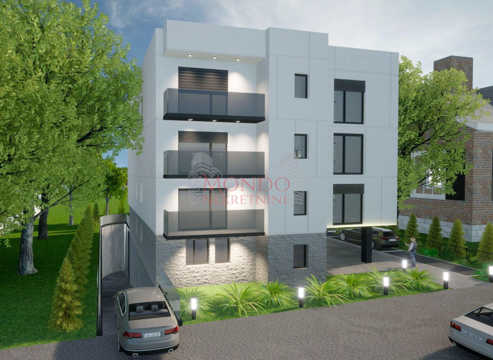 Troiposoban stan u novoj zgradi u blizini restorana Paris lux 3