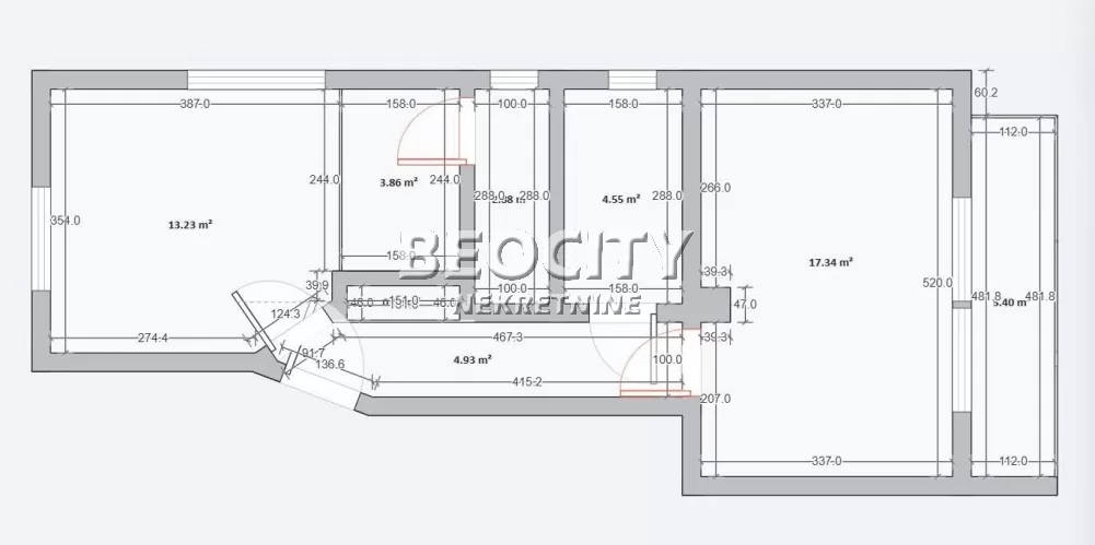 Dvosoban stan, 54 m2, Mirijevo, Jovanke Radaković ID: 125015 4