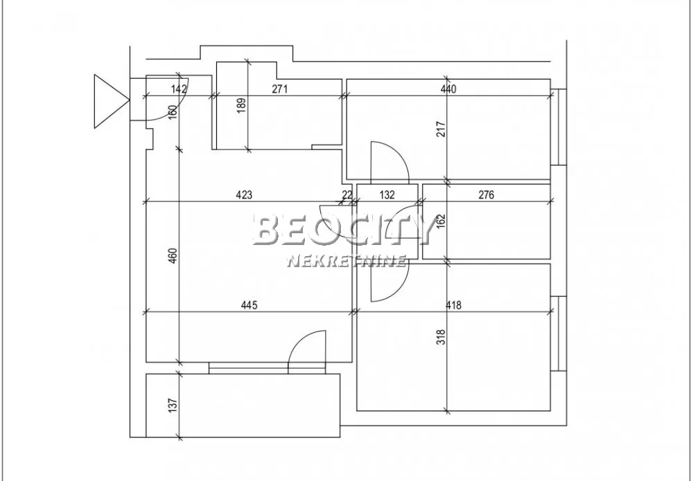 Dvosoban stan, 64 m2, Novi Sad, Bulevar oslobođenja ID: 125121 15