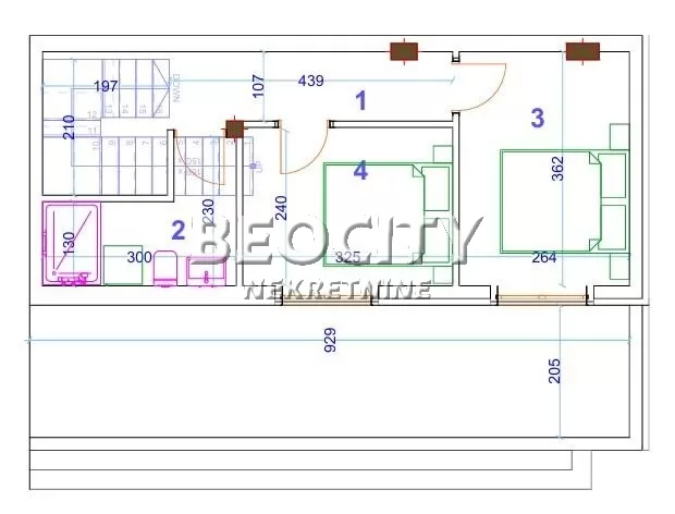 četvorosoban stan, 85 m2, Sremska Kamenica ID: 125023 6
