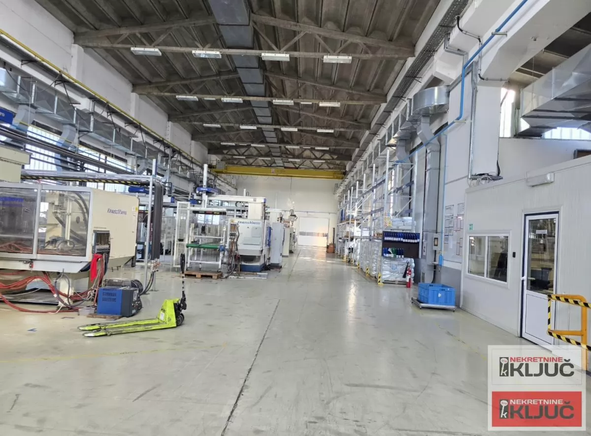 INDUSTRIJSKA ZONA-SEVER IZDAJE SE VIŠENAMENSKA HALA 10