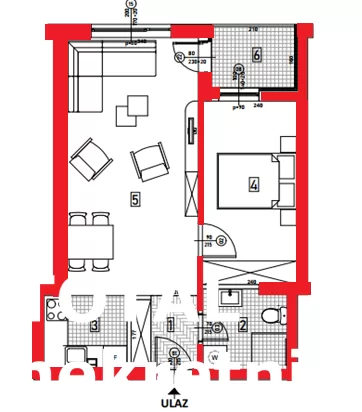 Stan,NOVI SAD,TELEP,kv: 46.00, € 106650, ID: 1101594 1