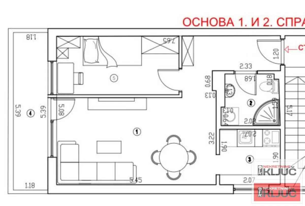 SREMSKA KAMENICA, 44m2, Dvosoban brzo useljiv 6