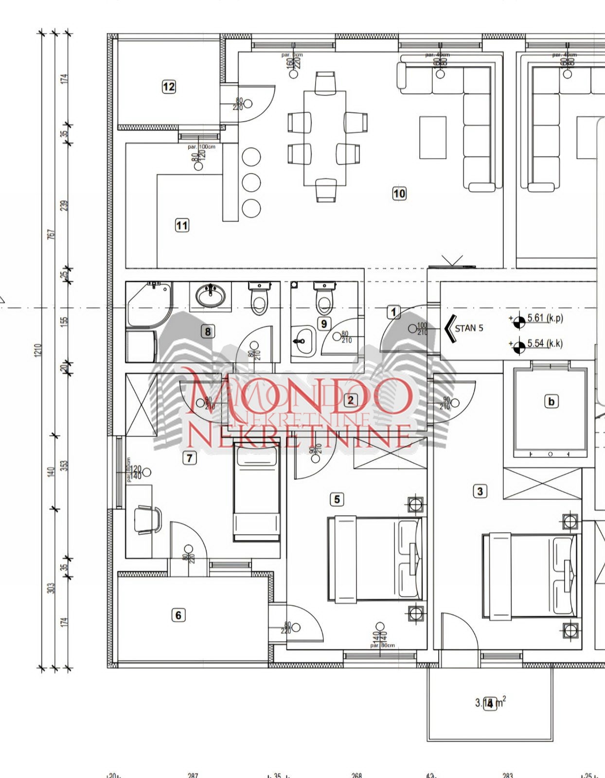 Troiposoban stan kod fakulteta Zaštite na radu 4