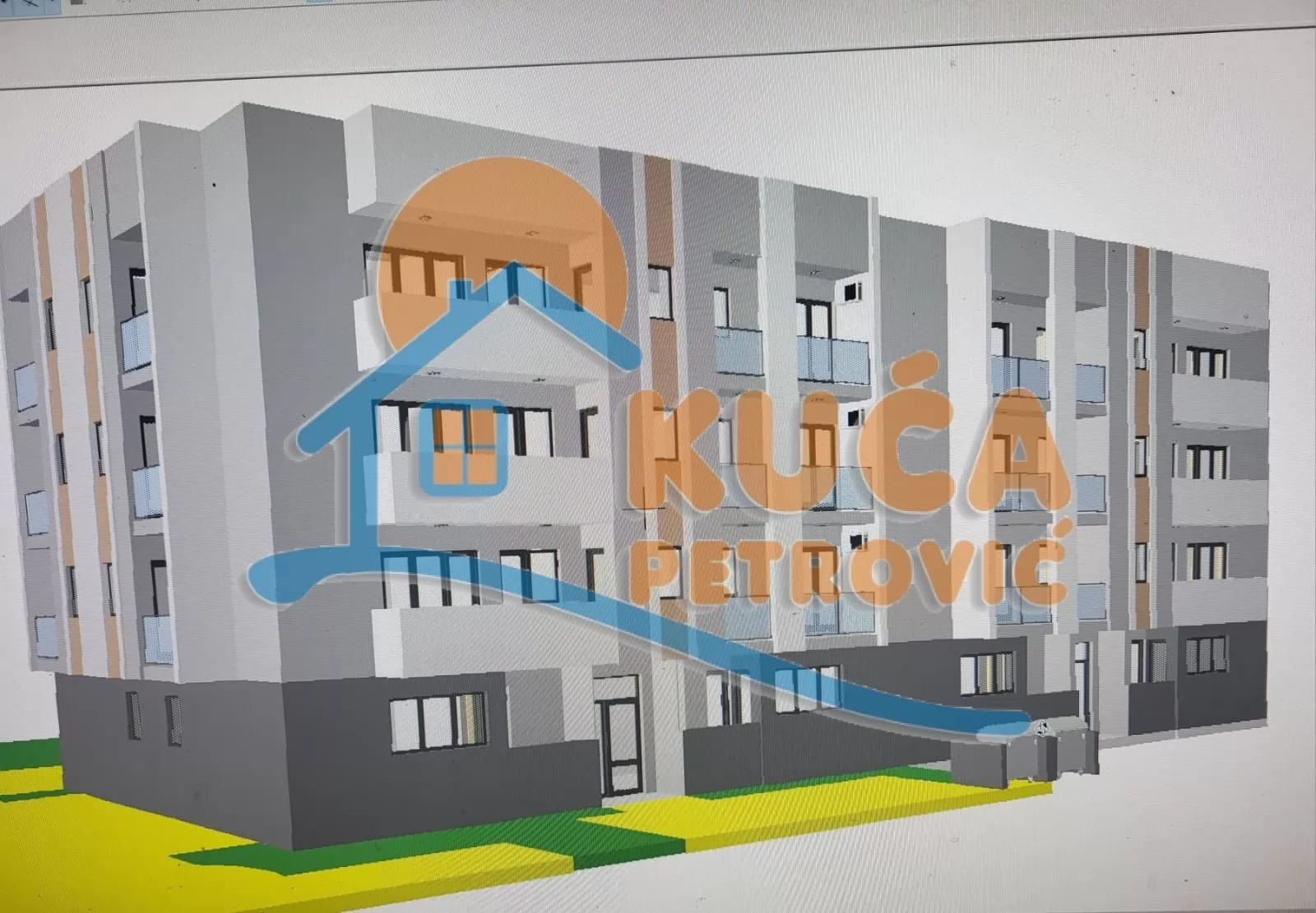 Jednosoban stan, 40.35 m2, Donja Vrežina, Crnogorska ID: p-015242 1