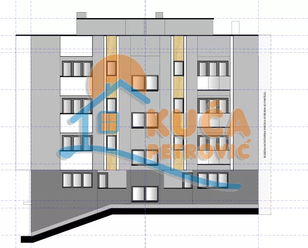 Jednosoban stan, 40.35 m2, Donja Vrežina, Crnogorska ID: p-015242 2