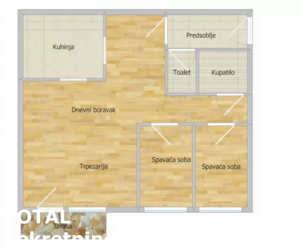 Stan,NOVI SAD,ADAMOVIĆEVO NASELJE,kv: 64.00, € 180000, ID: 1101723 10