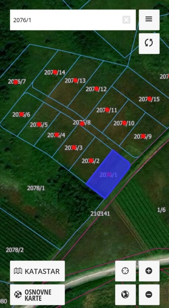Prodajem placeve Krupanj Kržava 2