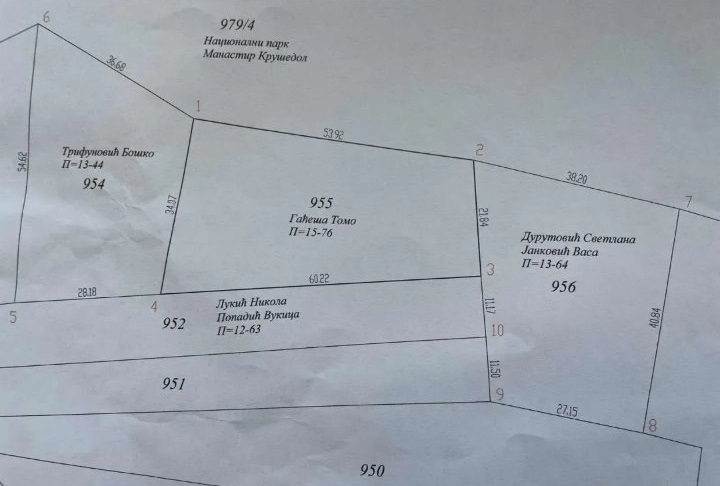 Prodajem zemljiste Krušedol Irig 2