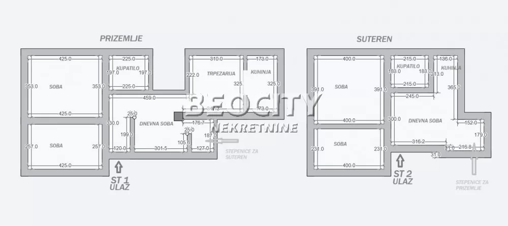 Dvosoban stan, 47 m2, Kosančićev venac, Fruškogorska ID: 125479 9