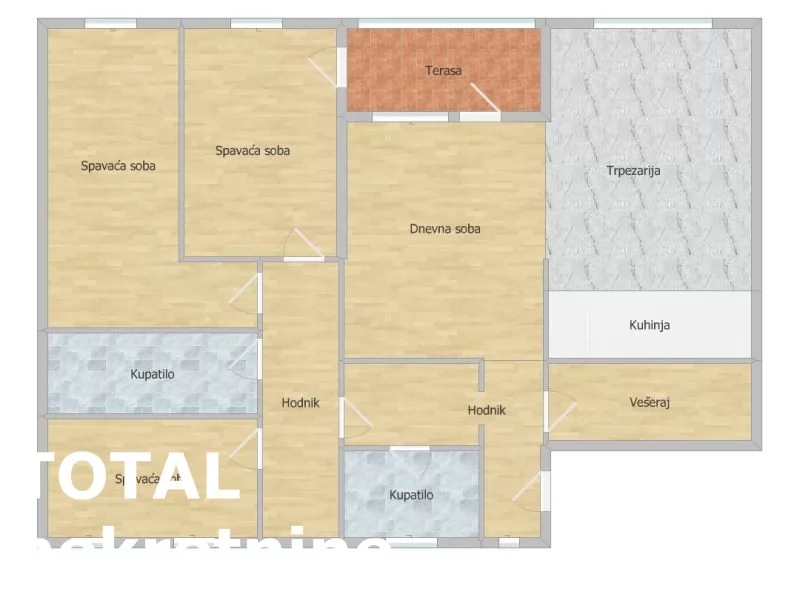 Stan,NOVI SAD,BULEVAR,kv: 134.00, € 299000, ID: 1097699 21