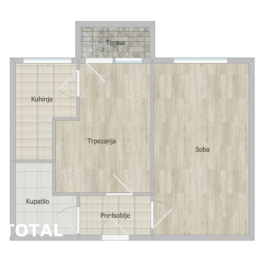 Stan,NOVI SAD,CENTAR,kv: 38.00, € 110000, ID: 1101802 9