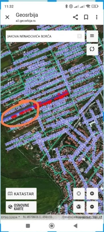 Prodajem plac u Borci 2