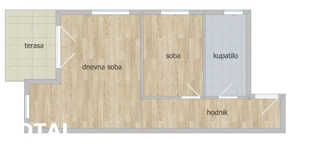 Stan,NOVI SAD,VETERNIK,kv: 48.00, € 105600, ID: 1101780 10