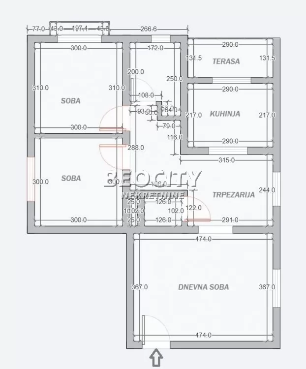 Trosoban stan, 65 m2, Sunčana padina, Repiška ID: 125725 17