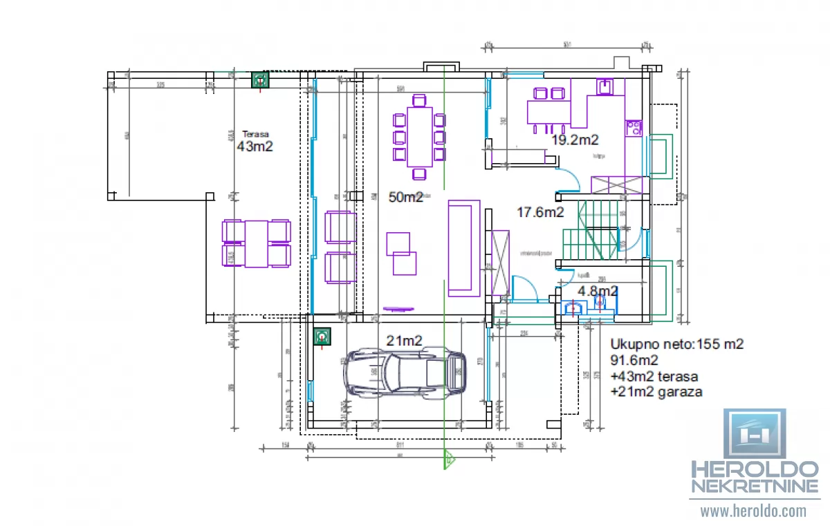 Prodaja - porodična spratna kuća na Budžinom brdu 15