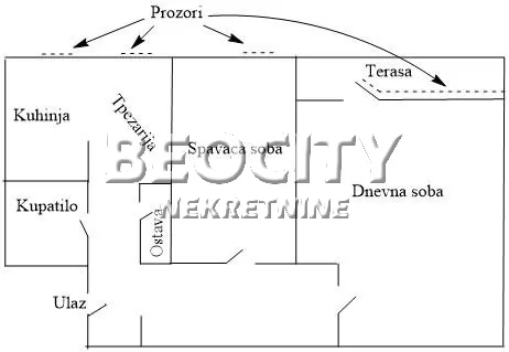 Dvosoban stan, 51 m2, Podbara ID: 125443 5