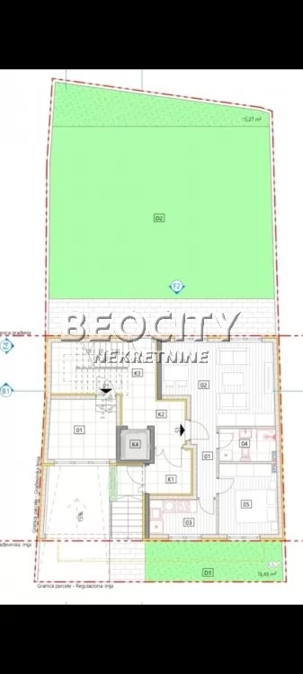 Trosoban stan, 57 m2, Denkova bašta, Paje Jovanovića ID: 123750 5