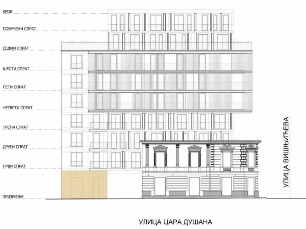 Stari grad, Cara Dušana, Cara Dušana , Lokal, 60.00m2, 1800 EUR 3