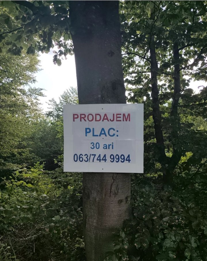 Prodajem plac na planini Goč 4