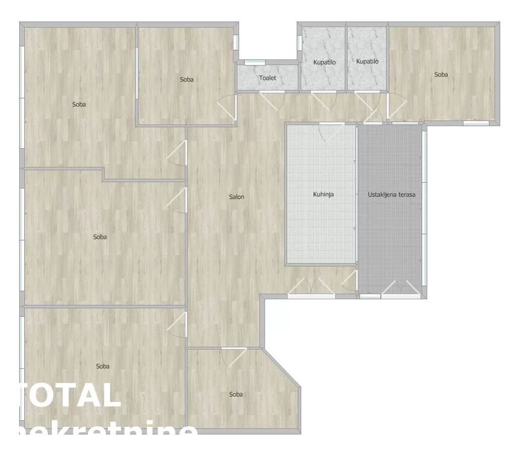 Stan,NOVI SAD,CENTAR,kv: 155.00, € 450000, ID: 1101856 5