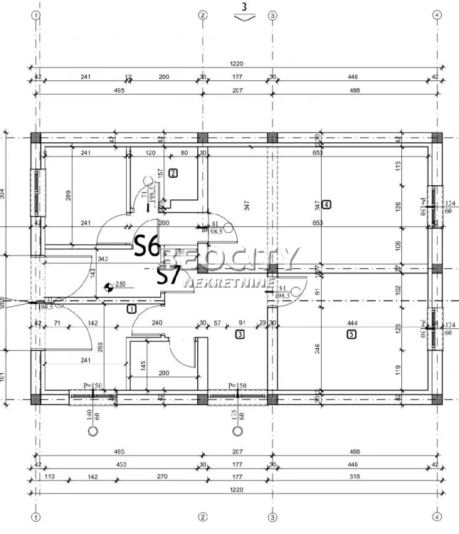 Trosoban stan, 80 m2, Adice ID: 118891 2