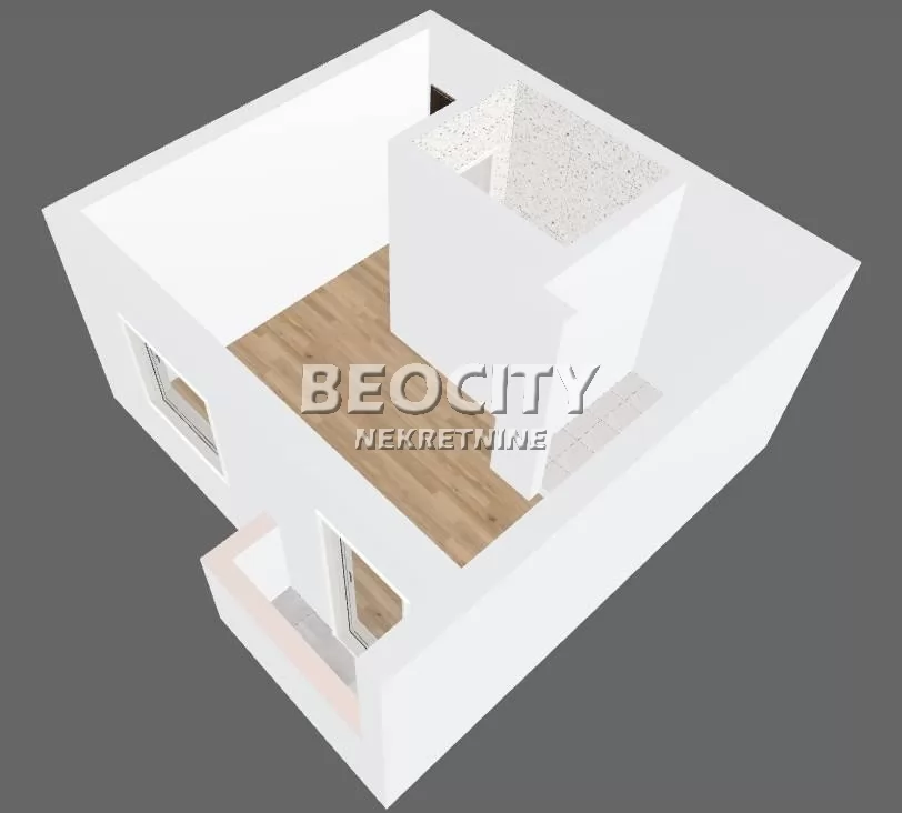 Jednosoban stan, 23 m2, Mirijevo, Zagrađe ID: 126237 17