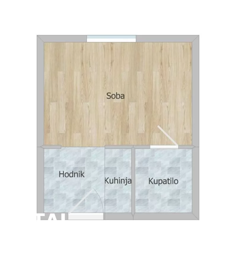 Stan,NOVI SAD,PODBARA,kv: 19.00, € 68000, ID: 1101879 17