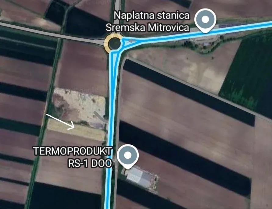 Na prodaju gradjevinsko zemljiste Sremska Mitrovica 1