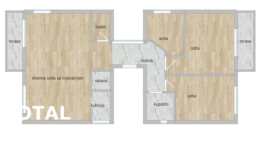 Stan,NOVI SAD,SAJLOVO,kv: 89.00, € 160500, ID: 1101895 1