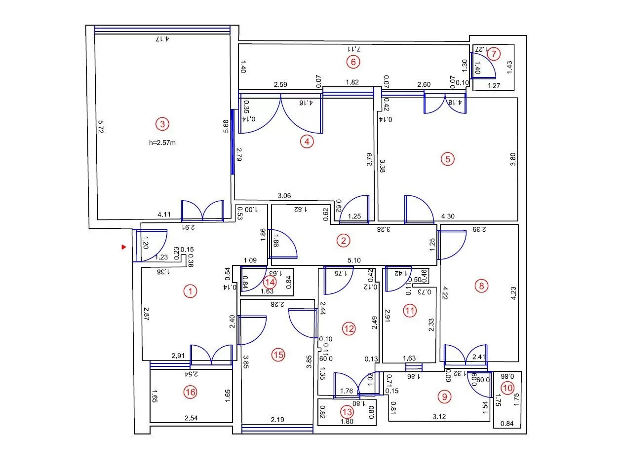 Stan,NOVI SAD,KEJ,kv: 130.00, € 375000, ID: 1101910 1