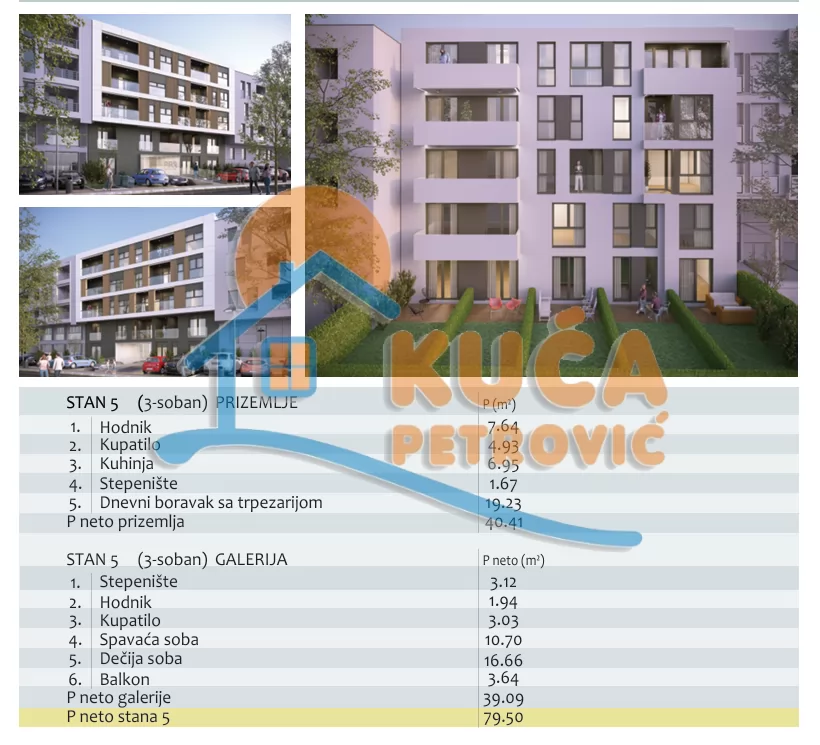 Trosoban stan, 80 m2, Čair, Filipa Višnjića ID: p-014725 3