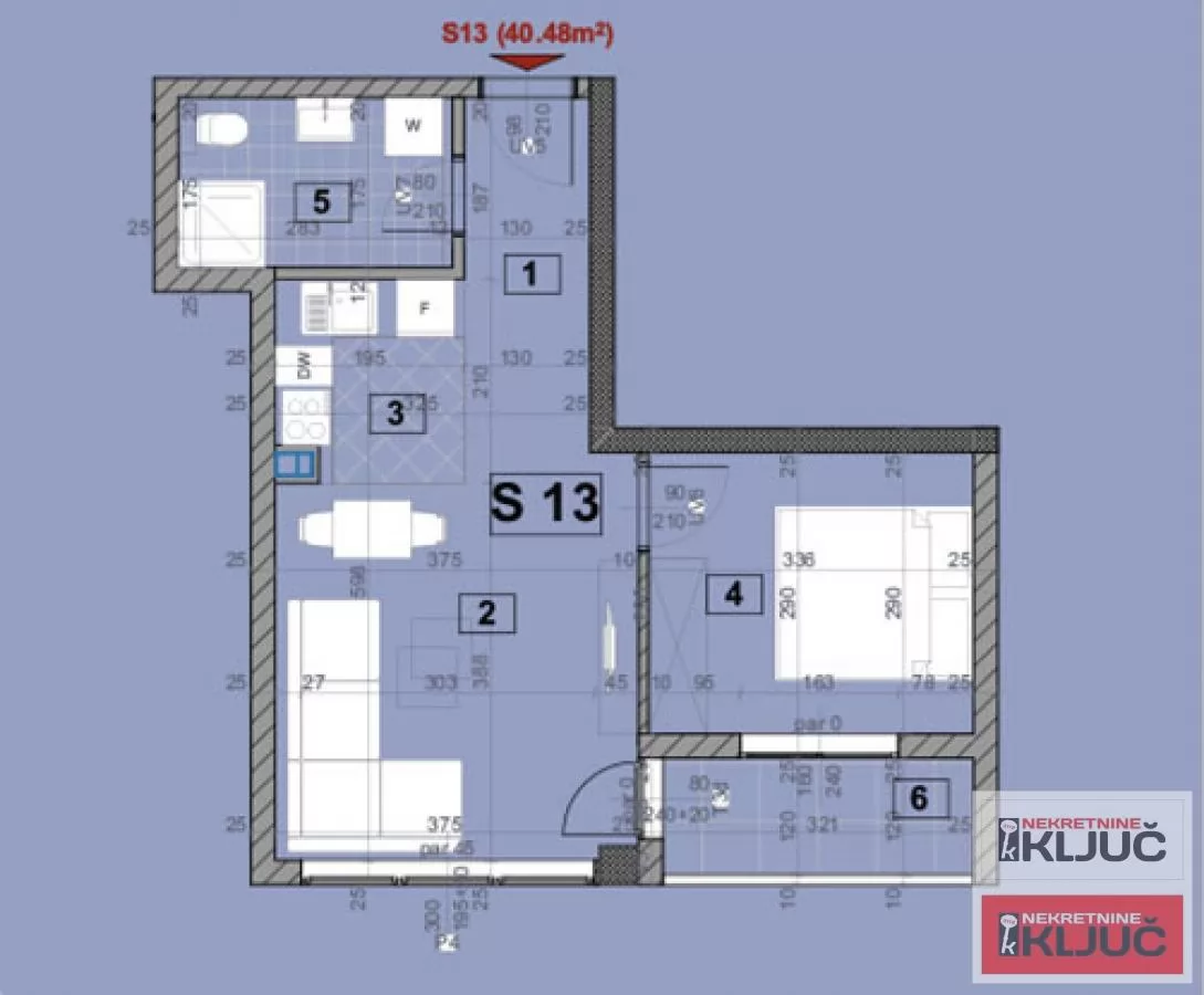 SAJMIŠTE, 41m2, Jednoiposoban, Novogradnja 8