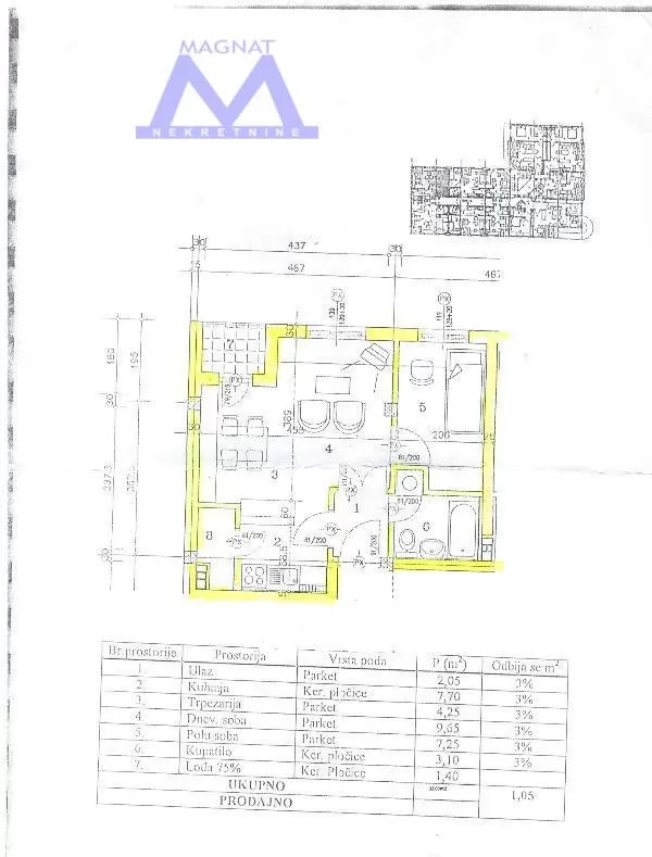 Stan,NOVI SAD,GRBAVICA,kv: 32, € 350, ID: 9100885 13