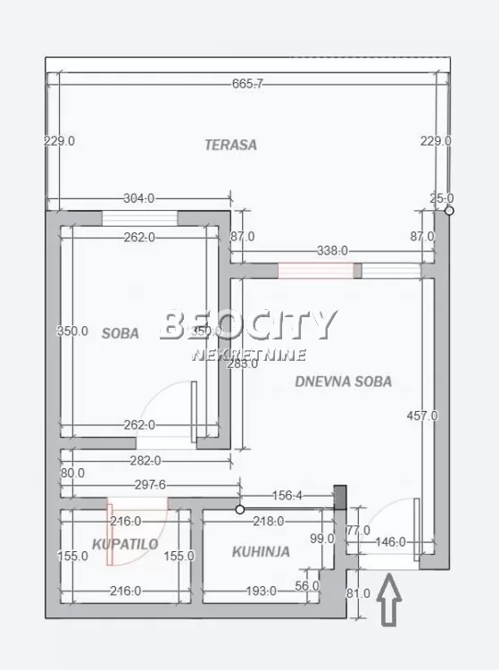 Dvosoban stan, 51 m2, Mirijevo, Podmorničara Đorđa Mitrovića ID: 126007 14