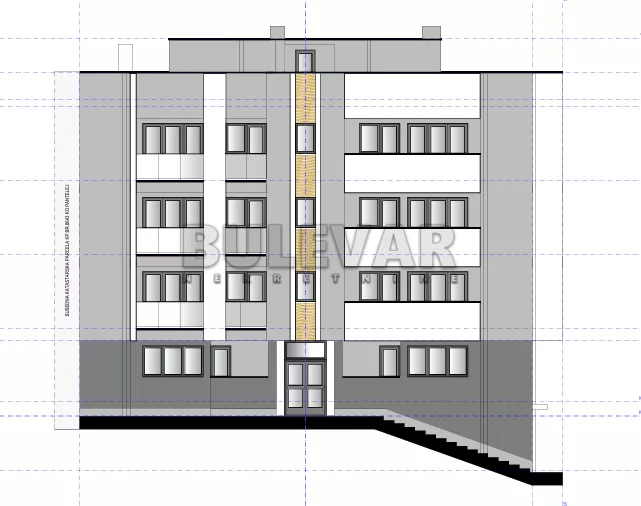 Jednosoban stan, 42.37 m2, Donja Vrežina, Crnogorska ID: p-015425 2