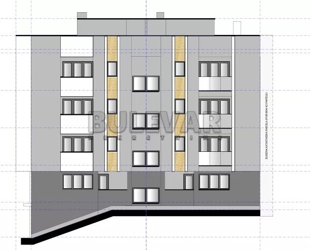 Jednosoban stan, 42.37 m2, Donja Vrežina, Crnogorska ID: p-015425 3