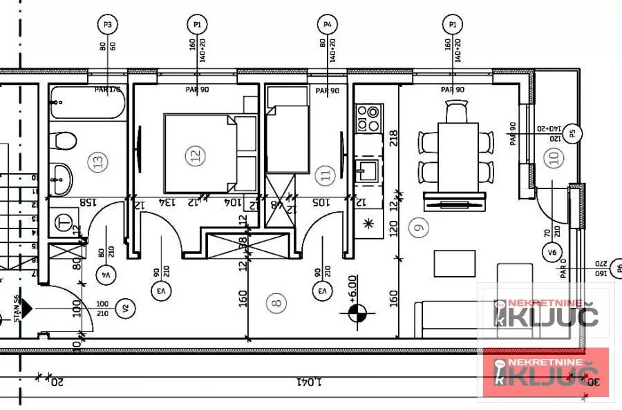 TELEP, 51m2 + Krovna terasa+redovna terasa koja se ne knjiži,Dvoiposoban, Lux Vila, Extra kvalitet 2