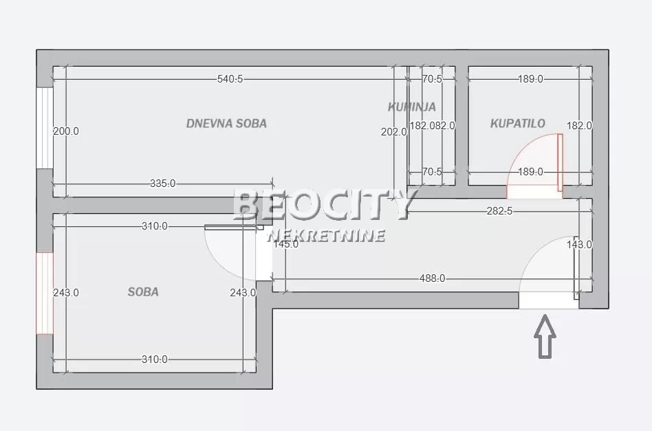 Dvosoban stan, 37 m2, Zvezdara, Jovanke Radaković ID: 126919 6