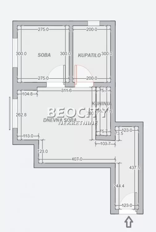 Dvosoban stan, 37 m2, Zvezdara, Jovanke Radaković ID: 126921 3
