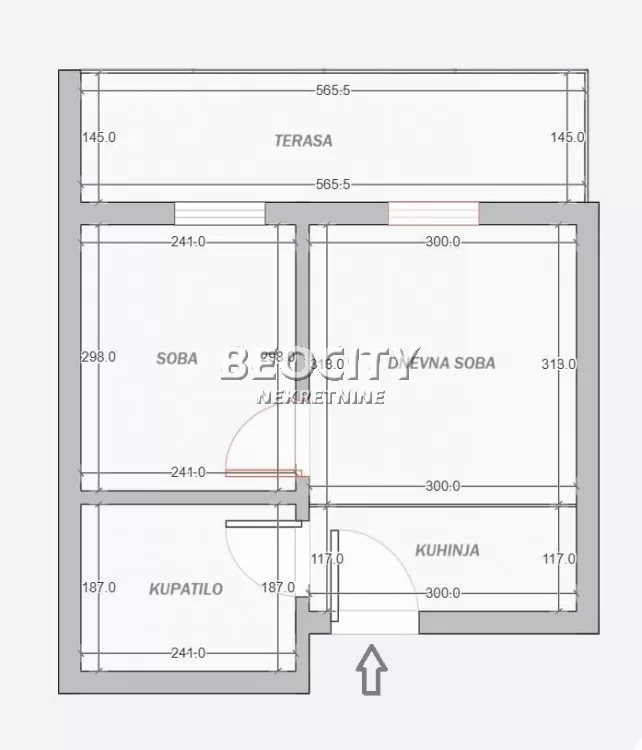 Dvosoban stan, 40 m2, Zvezdara, Dimitrija Paramendića ID: 126934 8