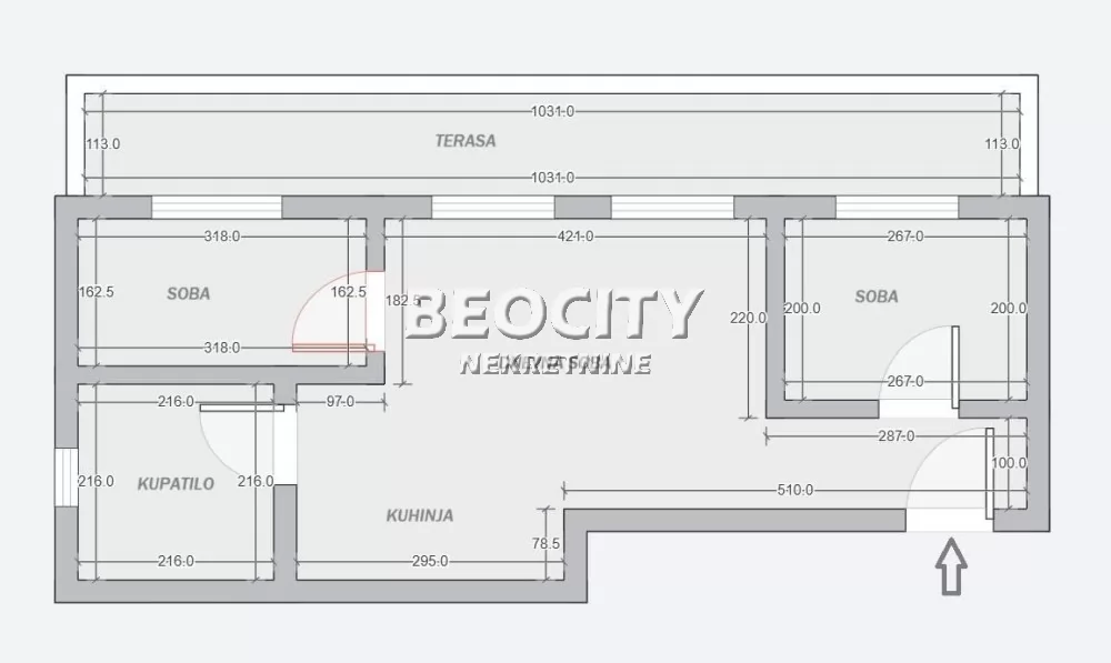 Dvosoban stan, 47 m2, Zvezdara, Jovanke Radaković ID: 126922 3