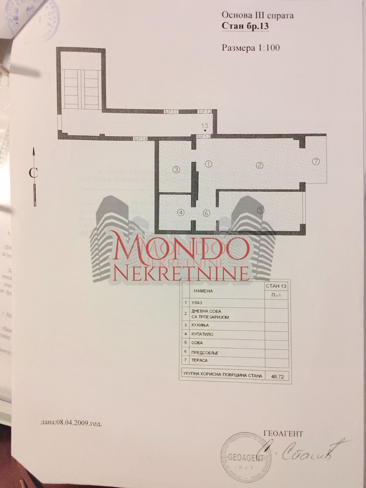 Dvosoban stan na Paliluli 11