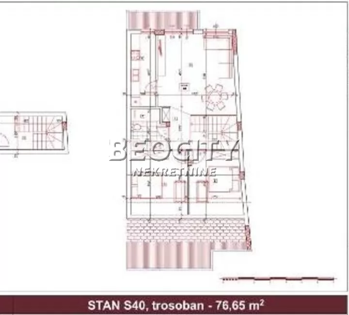 Trosoban stan, 103 m2, Salajka, Radoja Domanovića ID: 127174 7